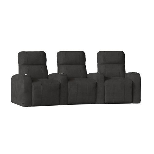 Latitude Run® Home Theater Row Seating (Row of 3) Wayfair